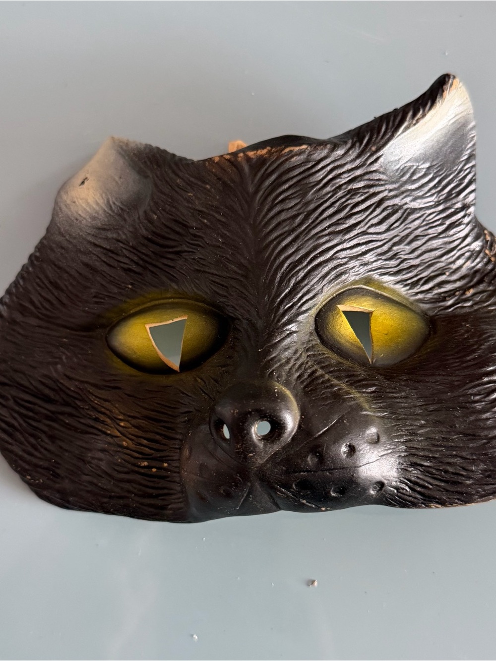 Vintage rubber cat mask